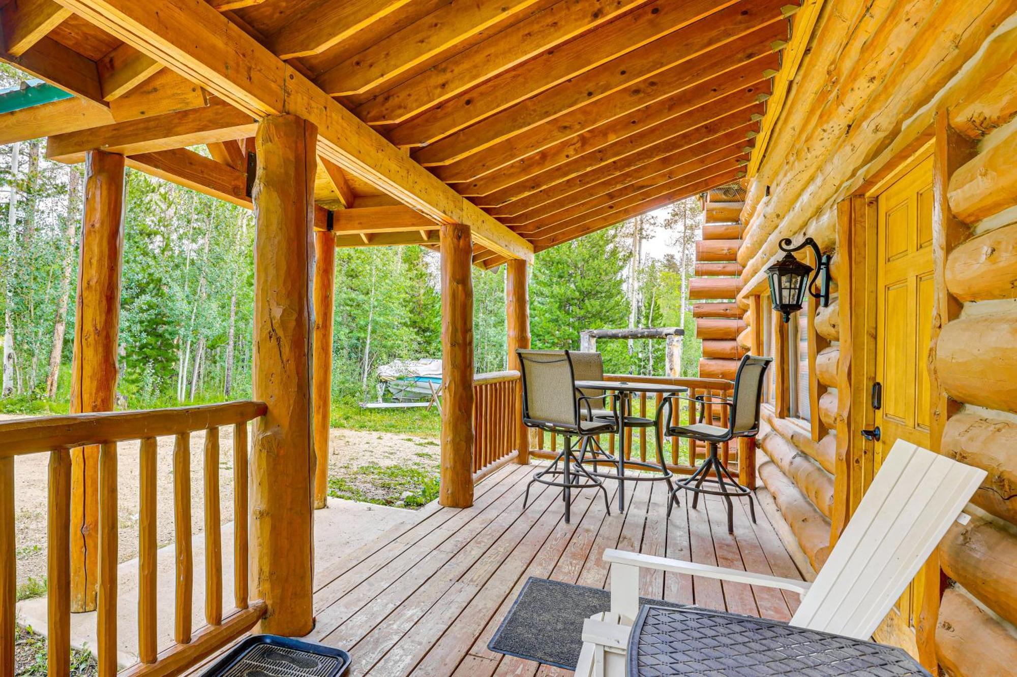 Grand Lake Cabin With Direct Access To Rocky Mtn Np! Buitenkant foto