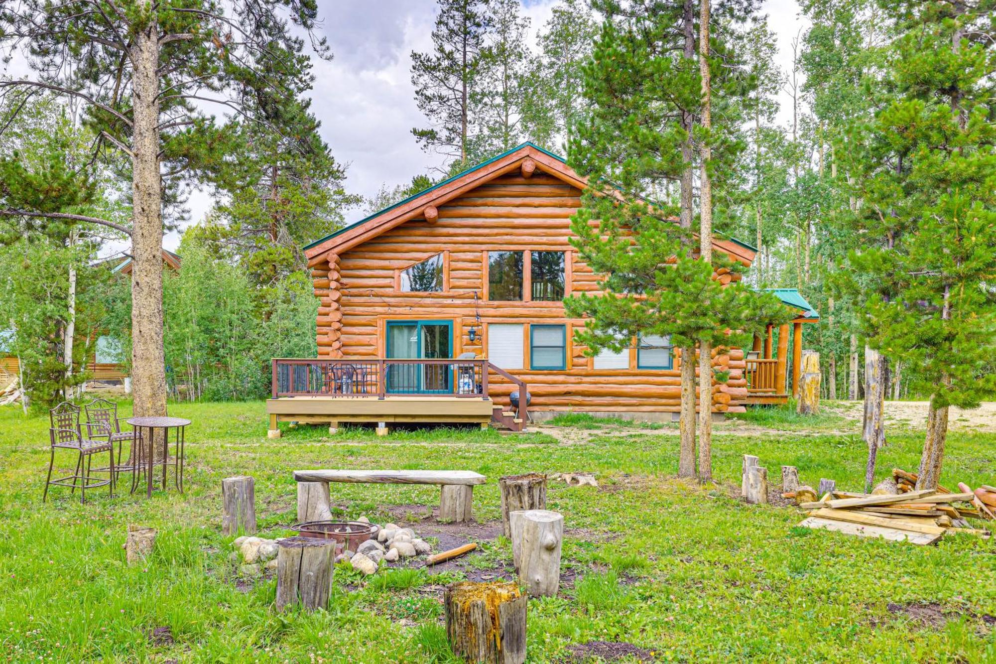 Grand Lake Cabin With Direct Access To Rocky Mtn Np! Buitenkant foto